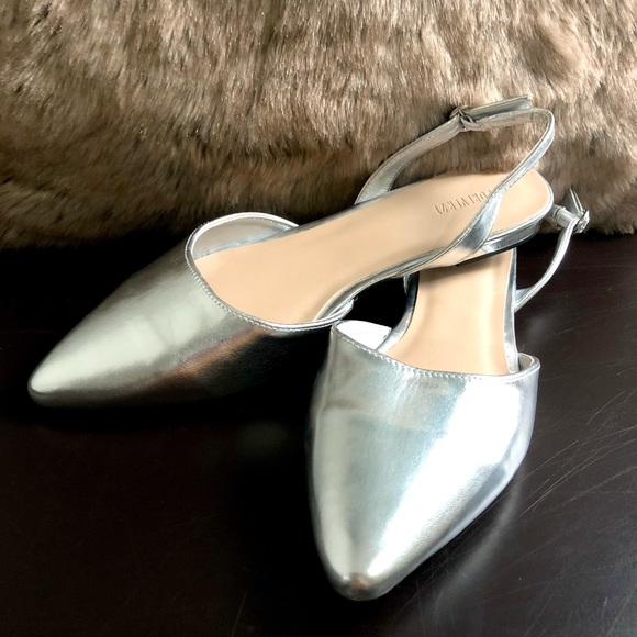 Metallic Silver Shoes from Forever 21 - Picture 6 of 10